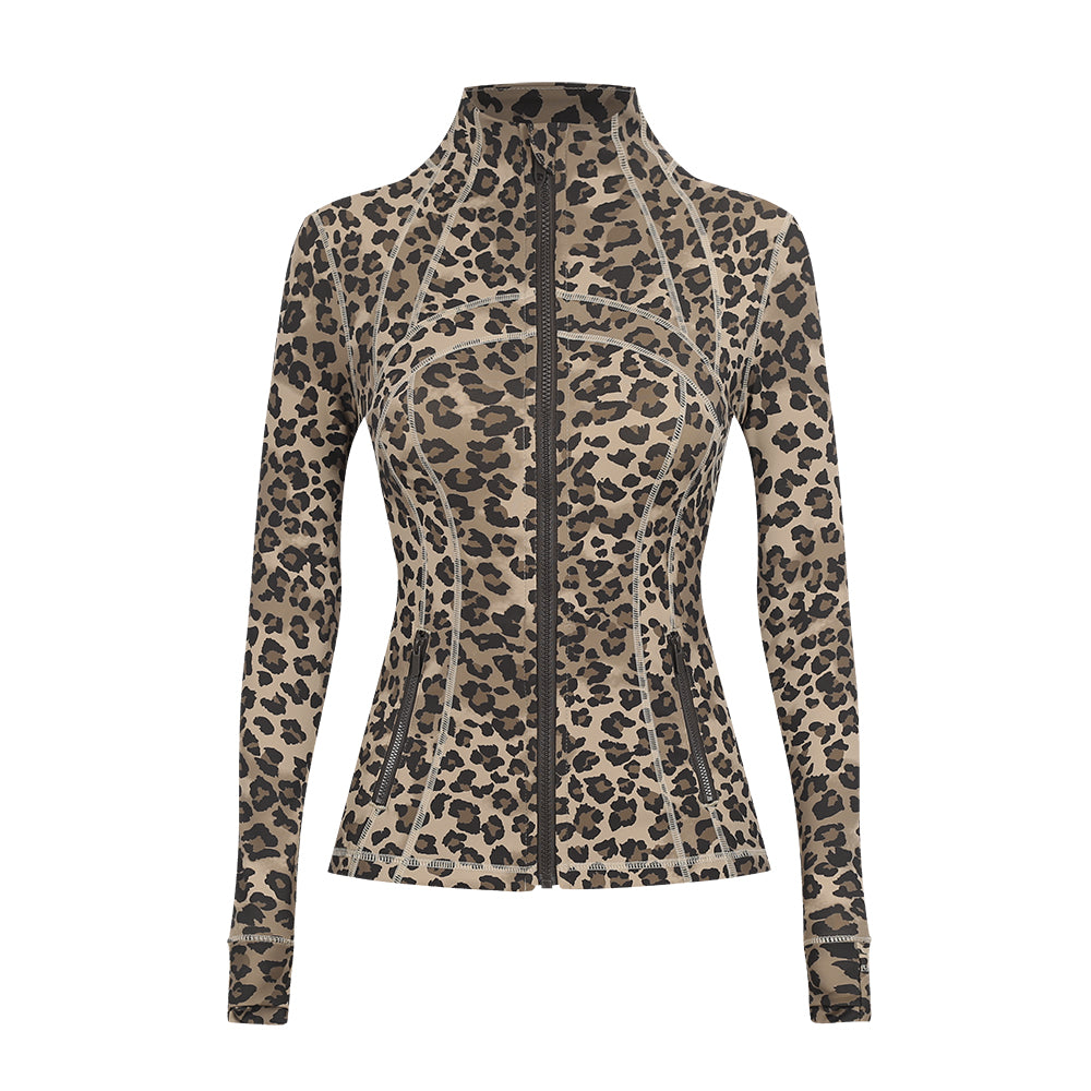 LM Define jacket - silver/gold zipper